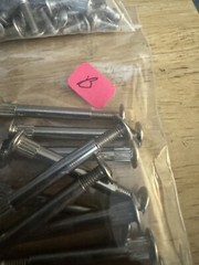 Steel Screw Post with Screw