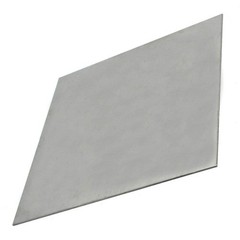 Ltkj 1mm Thick Grade 5 Titanium Alloy Metal Sheet Plate Silver 100 X 100 Mm For