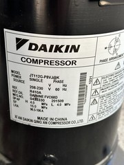 HVAC 60000btu Daikin Scroll Compressor for Home Air Conditioner Mini Split 5ton