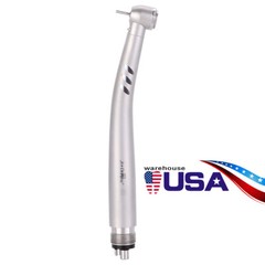 Joy Dental Fiber Optic LED E-generator High Speed Handpiece 2H/4Hole Torque Head