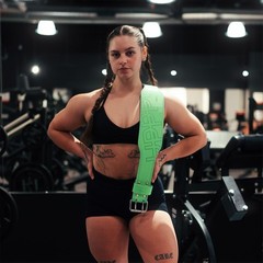 UPPPER Weight Lifting Belt – Double Prong 4” to 2.5” Tapered Premium Lifting Bel
