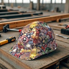 Marvel Characters Fighting 22 – 16″ x 48″ Hydrographic Film Hydro Dipping