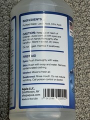 Aquia Ice Machine Cleaner And Descaler Natural Liquid Formula 32fl Oz