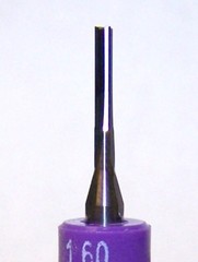 (10) 1.60mm (.0630″) 3 FLUTE CARBIDE ENDMILLS – 0 HELIX Kyocera Tycom 1735.0630