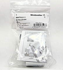NEW Weidmuller LE-TO-LCD-SM Mounting Rail Outlet, Fibre-Optic, LC Duplex, IP20