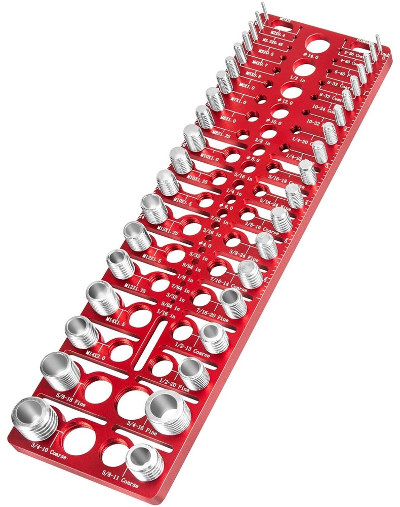 57 Nut and Bolt Thread Checker Thread Checker Standard and Metric