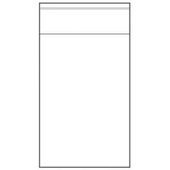 100 ~ 1,000 PCS Ultra Clear OPP 9″ x 14.25″ Plastic Self Adhsive Bags
