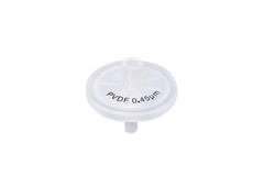 Hydrophilic PVDF Syringe Filter 25mm 0.22um/0.45um 100Pcs Lab Biological