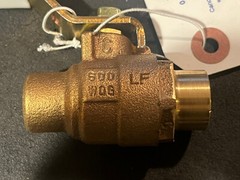 Box 10) 1/2″ Full-Port Lead Free Bronze Ball Valves 600 WOG, Solder, MADE IN USA