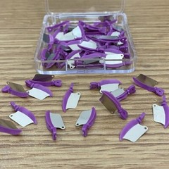 50PCS Dental Matrix Fender Wedges Prep Interproximal Diastema Wedge Guard L/M/S