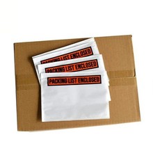 1000 Pieces 4.5″ x 5.5″ Packing List Enclosed Envelopes, Panel Face for Shipping
