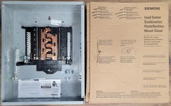 PN1224B1100C 100 Amp 12-Space 24-Circuit Main Breaker Plug-On Neutral New No Box