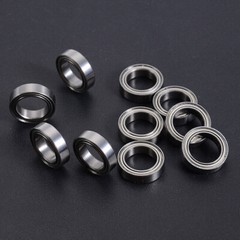30PCS 6700ZZ Metal Double Shielded Deep Groove Ball Bearings 10x15x4mm USA