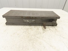 Brown & Sharpe 6″x18″ Rectangular Permanent Magnetic Block Chuck 3.5″ Height