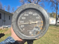Vtg USG Supergauge Gauge 0 – 1000 PSI Steam Heat Pressure Gauge Steampunk Deco
