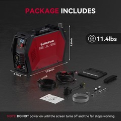 ARCCAPTAIN iControl 55Amp CUT55 Pro Plasma Cutter Non-Touch Pilot Arc 120V/240V
