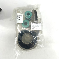 Panduit H000X044H1C Continuous Heat Shrink P1 Label Cassette Black on White