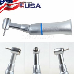 Dental Slow Speed Push Button Contra Angle Handpiece For NSK 1.6mm Burs 1-10X