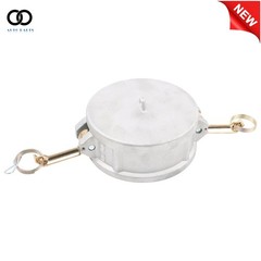 Aluminum Type DC 4″ Cam Groove Coupling Female Cam lock Hose Fitting Dust Cap