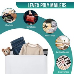 Choose Size Poly Mailers Shipping Envelopes Self Sealing Plastic Mailing Bags