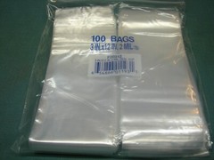 4,000 3 x 12 2 Mil Zip lock Top Seal Clear Poly Bags Incense, Jewelry, Food, FDA