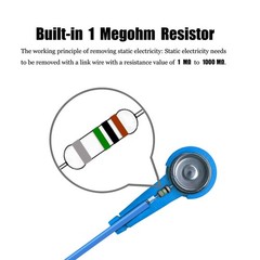 Anti Static Wrist Strap, 11 Anti Static Wristband Grounding Bracelet with
