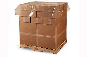 2-Mil Clear Plastic Pallet Covers, 48 X 42 X 48″ – 100 / Roll (Laddawn 10490)