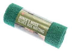 Sluice Monkey Green Miner’s Moss Sluice Box Matting, 12″x 36″ 10mm Thick