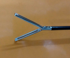 Laparoscopic Mid Hollow Bowel Grasping Forceps Insert Instruments 5 mm New ITM