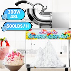 Commercial Premium Quality Ice Cub Shaved Ice Machine Ice Shaver Snow Cone Maker