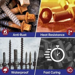 ThreadLocker 242 and 271, Thread Lock Medium and High Strength Lock Tight & Seal