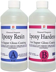 EPOXY RESIN 16 oz Kit for Super Gloss Coating and Table Tops