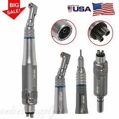 Dental Slow Speed Contra Angle Straight Handpiece Air Motor 2H/4H Micromotor imv