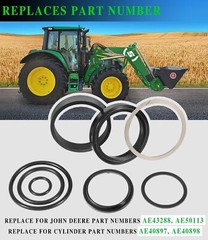 AE50113 Hydraulic Gate Cylinder Seal Kit for John Deere Cylinder AE40897 AE40898