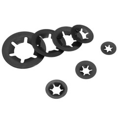 340Pcs Star Nut Star lock Push-on Locking Washers Clips Fastener 7 Sizes