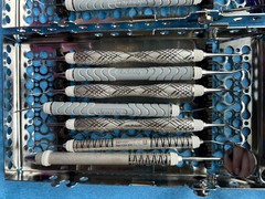 Hu-Friedy 14 Dental Hygiene Instruments & Cassette Good Condition School Use