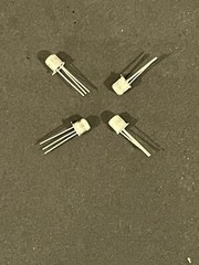 2N2369A NPN TRANSISTOR BJT 15V TO18 MICROSEMI (LOT OF 4)