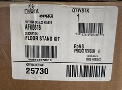 Hoffman Nvent AFK0618 Floor Stand Kit 25730 NEMA 4/12 Wall Mount Enclosures 6X18
