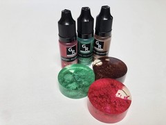 Metallic Alcohol Ink Set -26 Metallic Colors Alcohol Based Ink for Resin Art, Fl