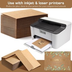 Fainne 600 Brown Kraft Envelopes A7 5.25×7.25 Invitation 120 GSM Bulk