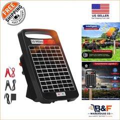 Rugged Portable Solar Fence Energizer – 24/7 Livestock Protection & Easy Setup