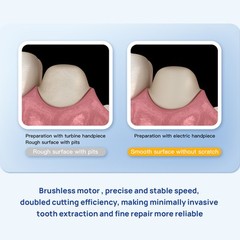 NSK Style Dental LED Brushless Electric Micro Motor&Water/1:2 Surgical Handpiece
