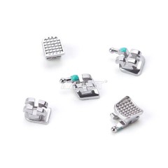 Dental Orthodontic MIM Monoblock Bracket Mini MBT/Roth 0.022/018 with 3-4-5 HooK