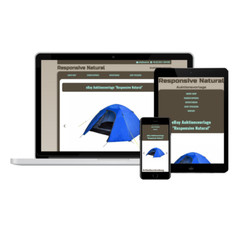 eBay HTML Template 2024 Responsive Natural Template Mobile Optimized +Editor