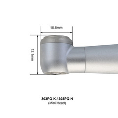 COXO Dental High Speed Handpiece 4 Hole Small Mini Head Turbine Fit NSK Coupler