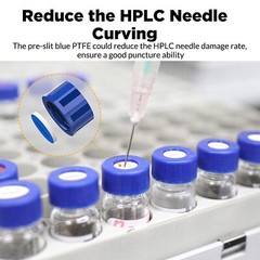 4000pcs 2mL Vials & Caps, 250uL Vial Inserts, 0.22um/0.45um PTFE Syringe Filters