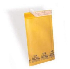 Polyair Eco-lite #1 ELSS1 Golden Kraft Self Seal Bubble Mailer, 7 1/4″ x 12″…
