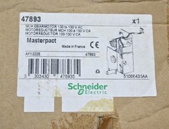 SCHNEIDER ELECTRIC GEAR MOTOR 47893 motor mechanism MCH 100 to 130 V AC