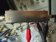 KAY 3 element attenuator 10, 20, 30dB for 0-60dB atten, 7-12V, DC-1.5GHz Tested