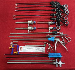 21pc – Laparoscopic Surgery Set SS High Quality Reusable Instruments